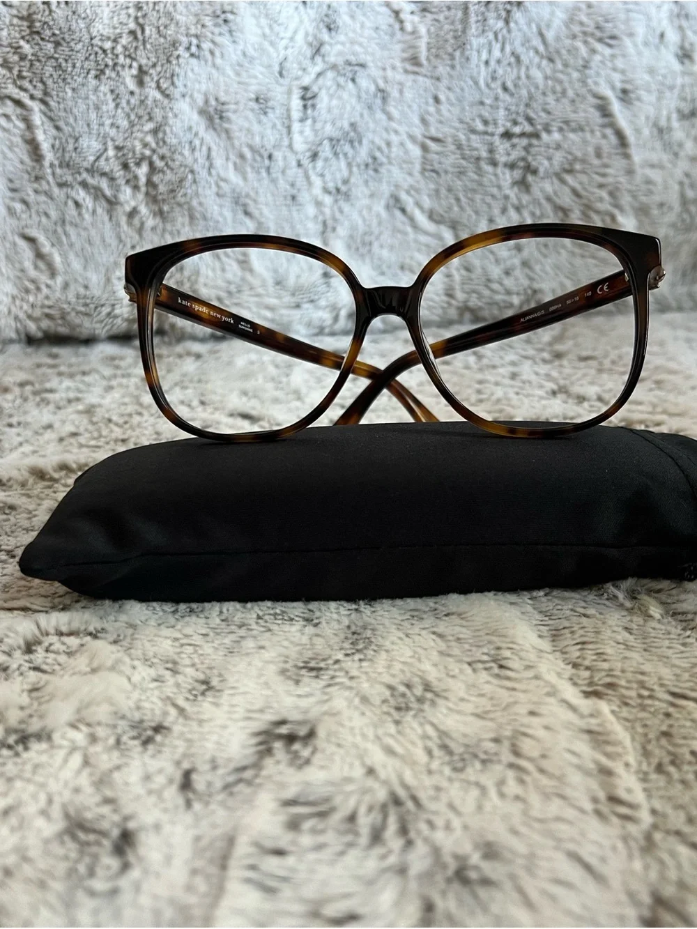 Kate Spade Tortoiseshell Women's Fashion Eyeglass Frames - Brown